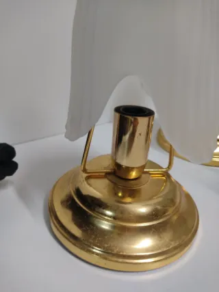 Coppia Lampade Comodino + Soprammobile Vintage