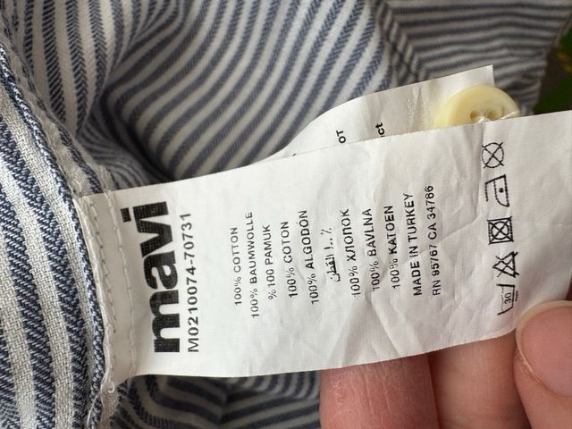 Camisa Mavi Rayas Talla M