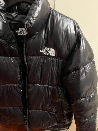 Chaqueta The North Face Negra Brillante