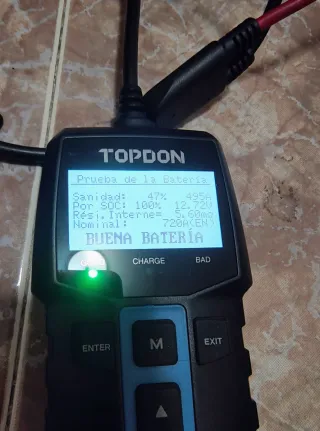 Batería Coche AGM2 70Ah, 720A