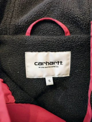 Abrigo Canguro Carhartt granate