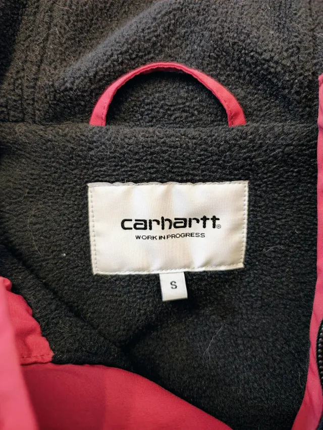 Abrigo Canguro Carhartt granate