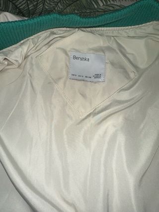 Chaqueta Bomber Bershka Talla Sw