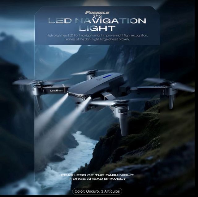 Dron FACEGLE Plata/Blanco