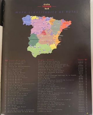 GUIA TOYOTA 4 X 4: 101 RUTAS POR LA ESPAÑA RURAL