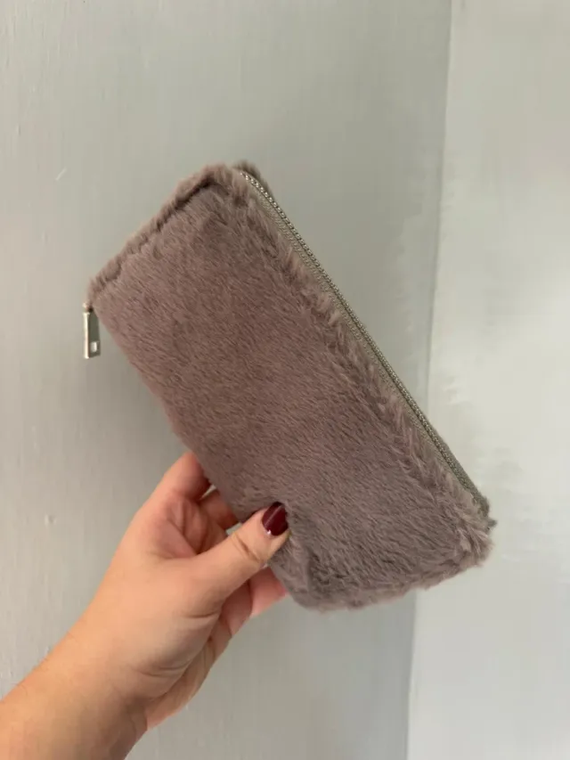 PORTAFOGLIO ECOPELLICCIA LILLA