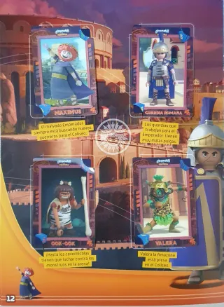 Figuras Playmobil La Película y álbum de cromos