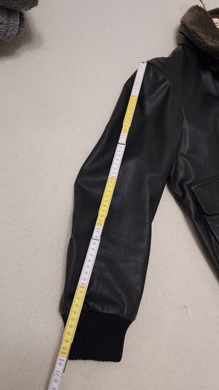 Giubbotto in vera pelle foderato montone