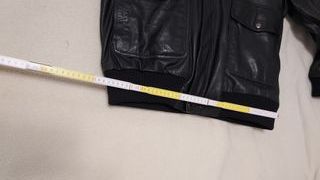 Giubbotto in vera pelle foderato montone