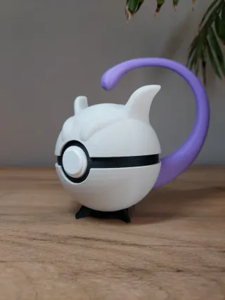 Pokémon Mewtwo Ball - Nintendo Cartridge Holder