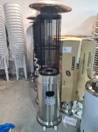 Estufas de gas NUEVAS 13kw de potencia inoxidables