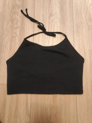 Crop top negro