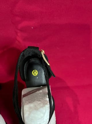 Scarpe con tacco donna nero/bianco