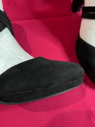 Scarpe con tacco donna nero/bianco