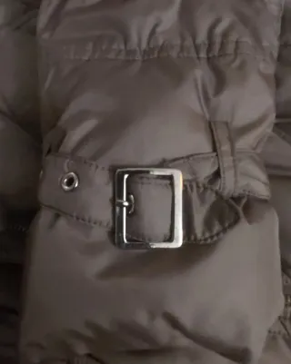 Cazadora acolchada mujer Chocolate