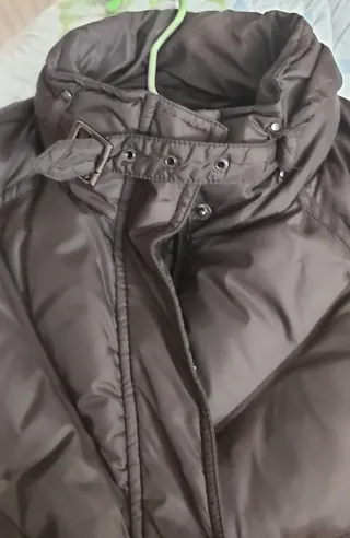 Cazadora acolchada mujer Chocolate