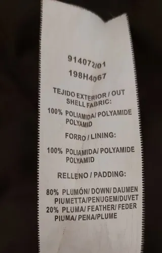 Cazadora acolchada mujer Chocolate