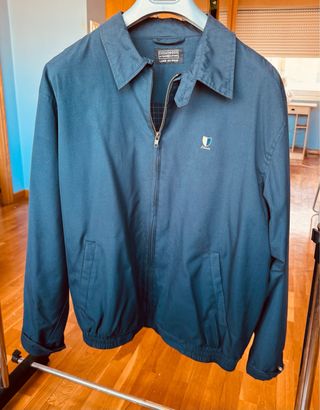 Cazadora estilo Harrington Cedarwood Azul Talla L