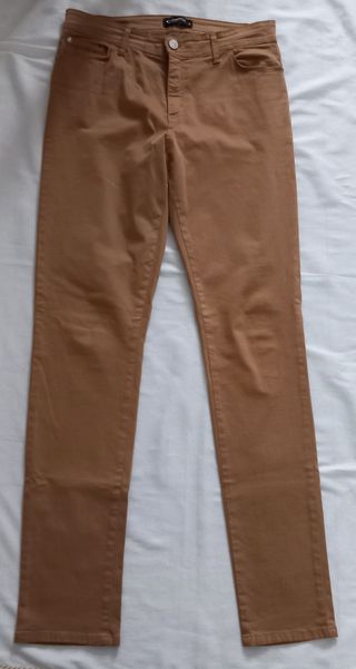 Pantalón mujer T.44 marrón