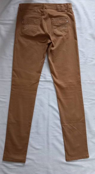 Pantalón mujer T.44 marrón