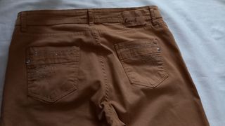 Pantalón mujer T.44 marrón