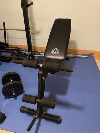 Pack Musculación Banco y Mancuernas