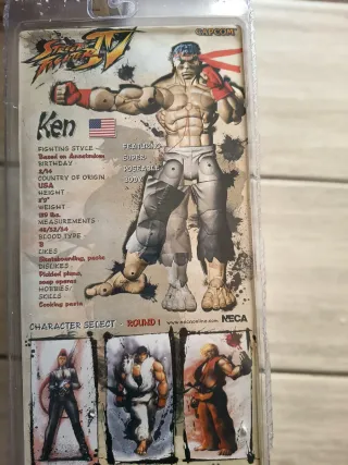 Ken Street Fighter Action Figure