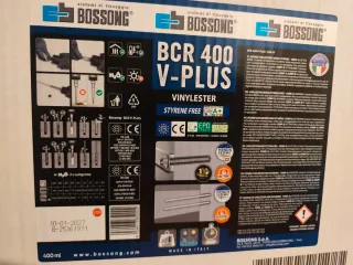 Resina Anclaje Químico Bossong BCR 400