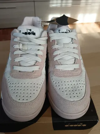 Scarpe donna Diadora rosa e bianche