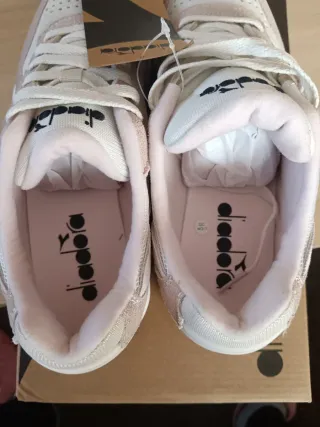 Scarpe donna Diadora rosa e bianche