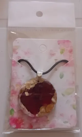 Colgante Resina Epoxi Hecho a Mano