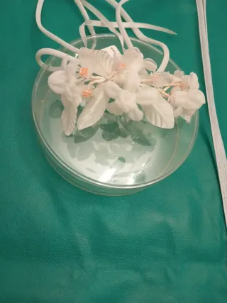 Tocado flores pelo, cintura o muñeca (Mod. R5)