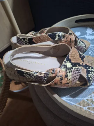 Sandalias Martinelli Talla 37 Serpiente