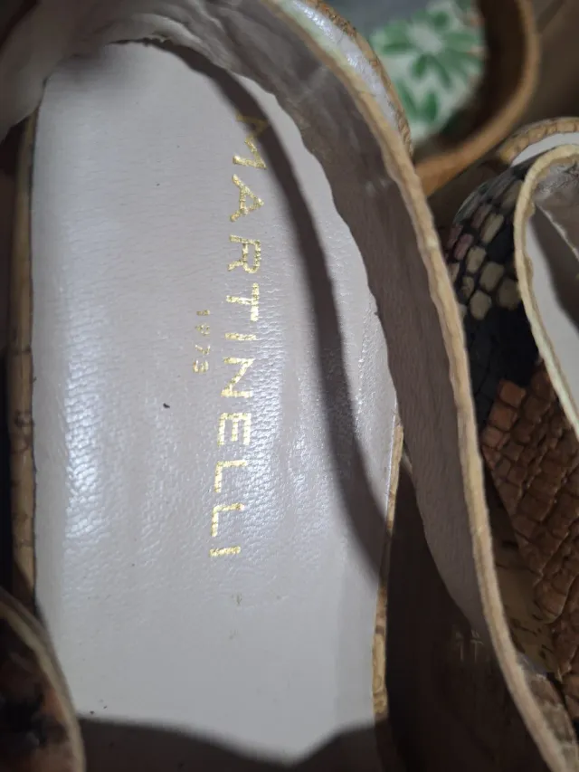 Sandalias Martinelli Talla 37 Serpiente