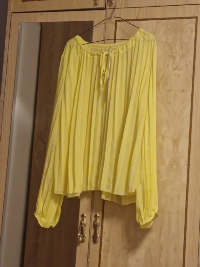 Blusa Curvi plisada talla única