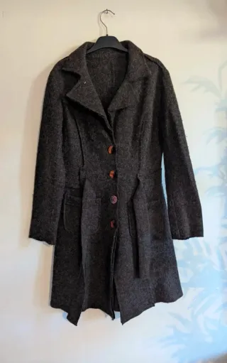 Cappotto donna marrone taglia 40/42