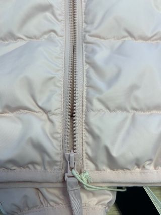 Chaqueta Adidas rosa con rayas blancas