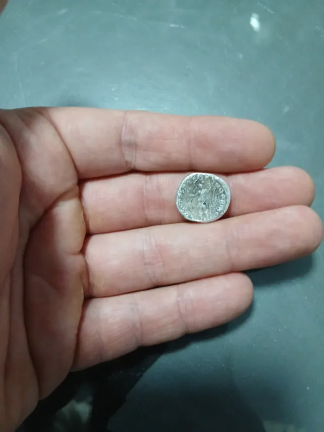 Moneda Romana Denario Antigua