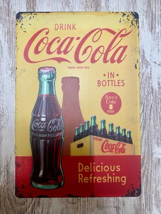 Cartello Coca-Cola Drink Coca-Cola