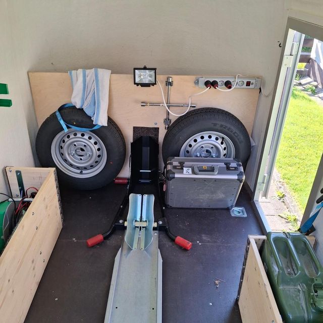 Remolque fibra 750 kg