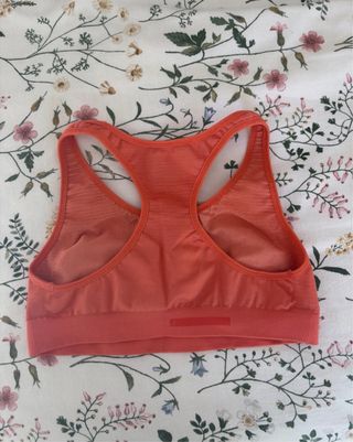 Sujetador deportivo naranja