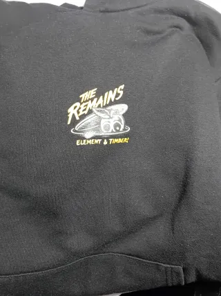 Sudadera Element & Timber Negra Talla XS