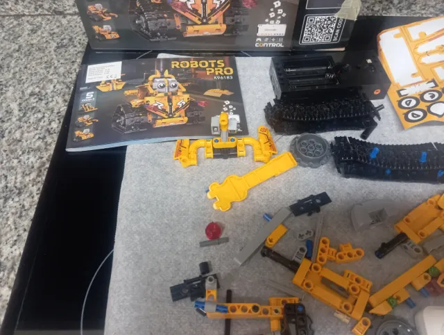 Set Construcción Robots Pro