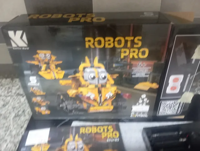 Set Construcción Robots Pro