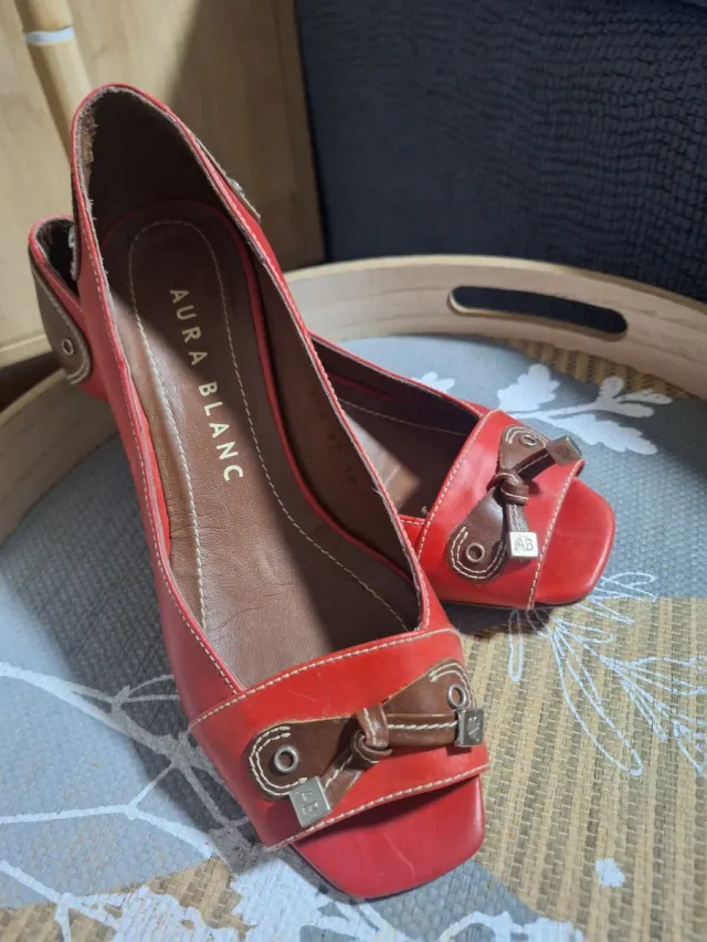 Zapatos Aura Blanc Talla 37