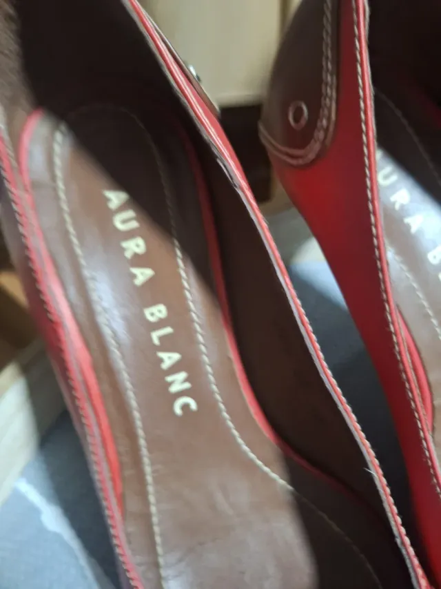 Zapatos Aura Blanc Talla 37