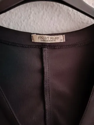 Chaleco negro elegante