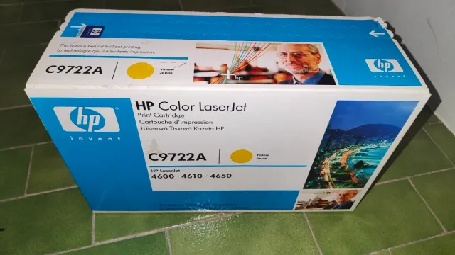 Toner HP C9722A Giallo