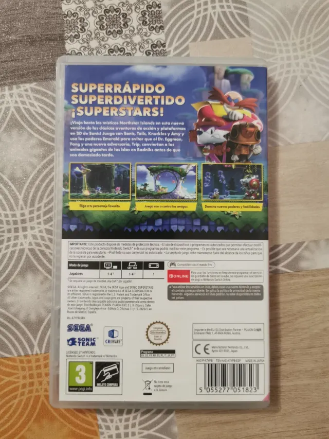 Nintendo Switch Sonic Superstars