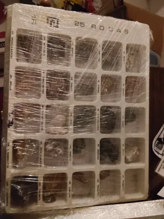 Collezione di rocce e minerali